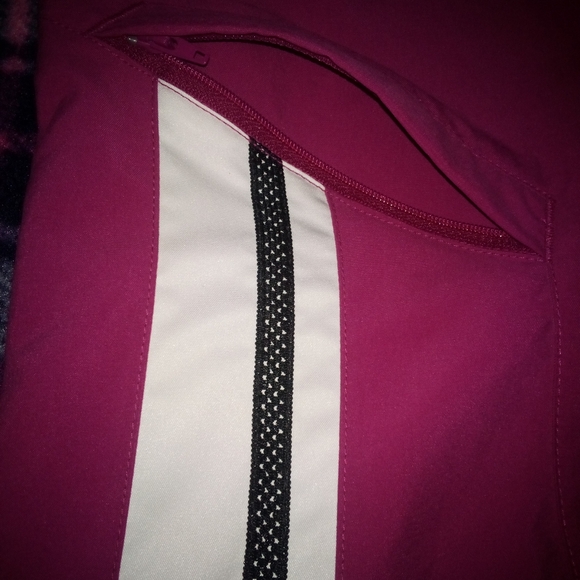 Nike Zip~Up Fuscia/Pink Women's Rain/Windbreaker Spring Jacket•Size Medium•Y2k - Picture 13 of 16